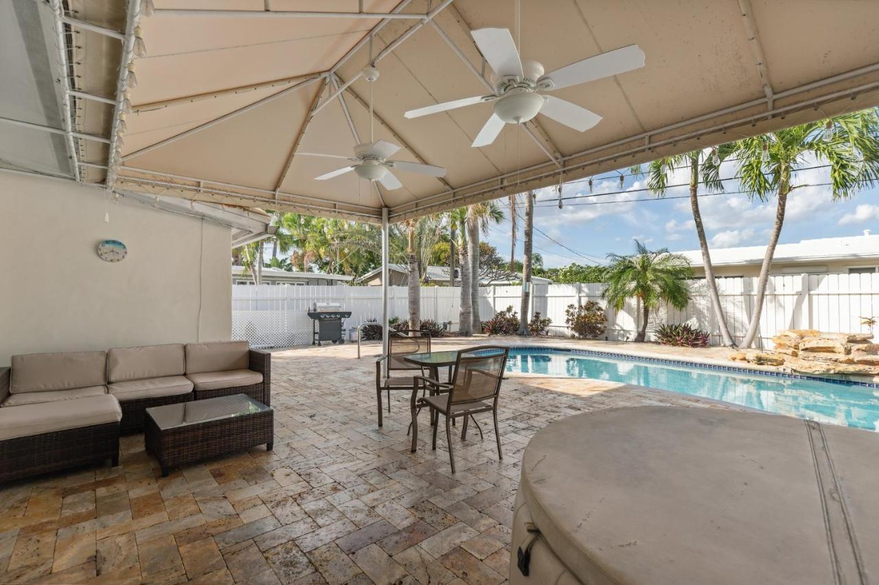Chic Fort Lauderdale House With Private Pool Exteriör bild