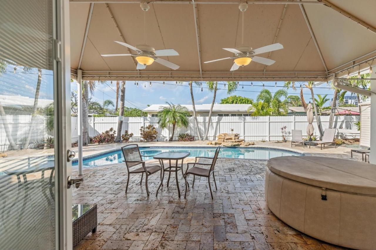 Chic Fort Lauderdale House With Private Pool Exteriör bild